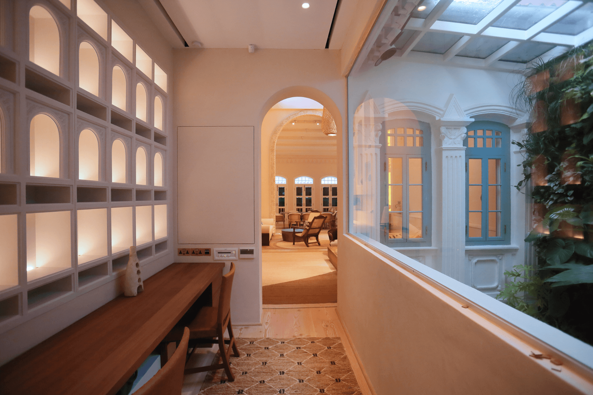 Shophouse Lounge | Light Journey - Architectural Lighting Supplier