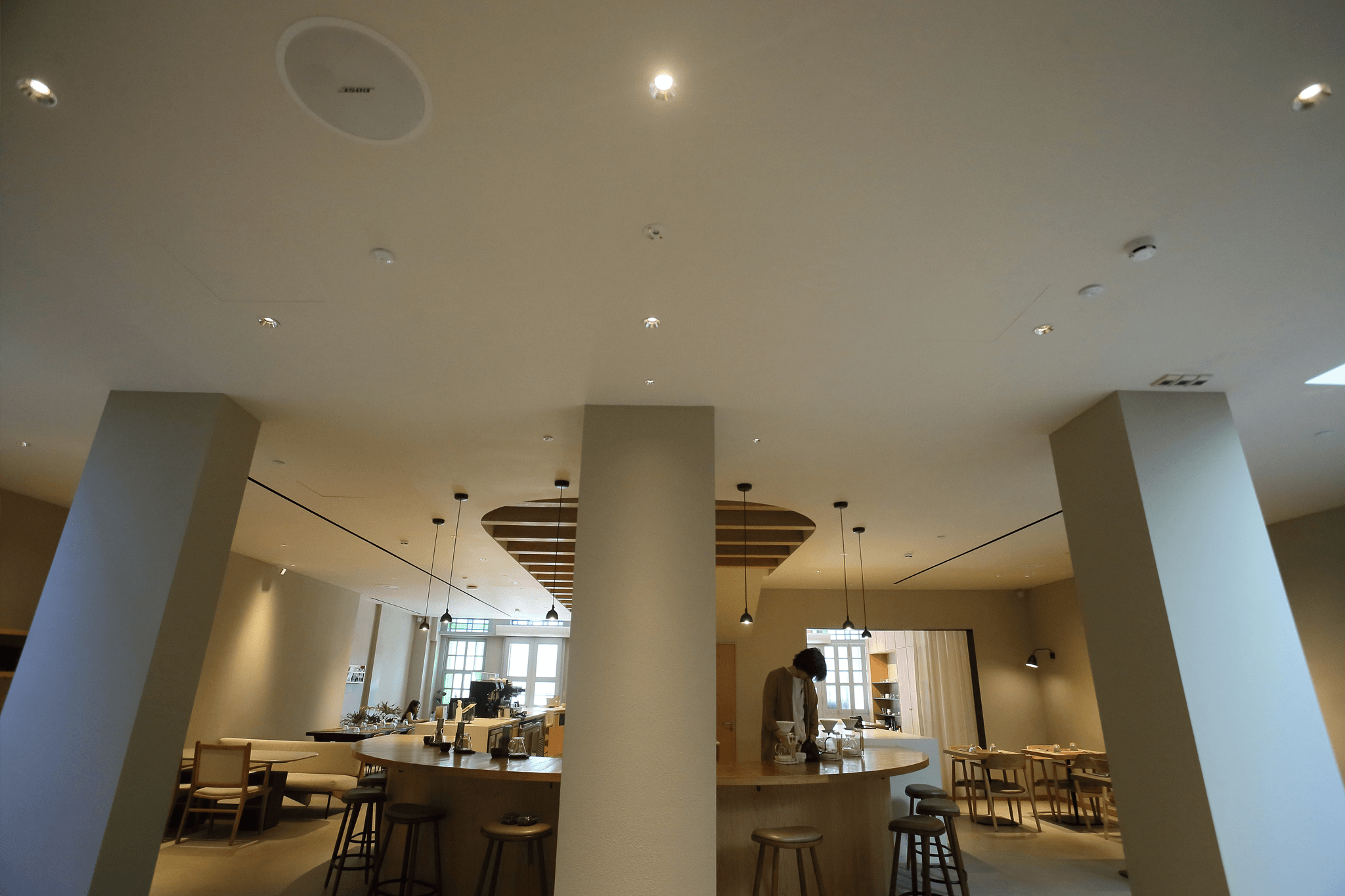 cafe natural lighting